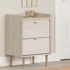 Meubles South Shore End Table - South Shore Winter Oak Outlet