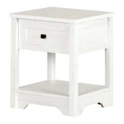 Meubles South Shore End Table - South Shore White Pine New