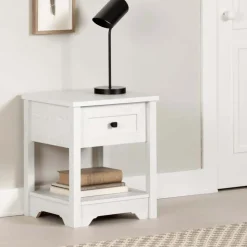 Meubles South Shore End Table - South Shore White Pine New
