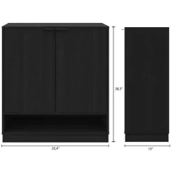 Nexera Entry Cabinet Black karisma Hot