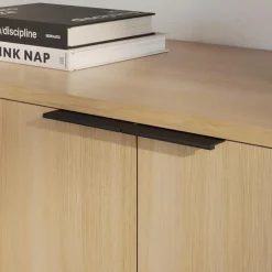 Nexera Entry Cabinet Golden maple