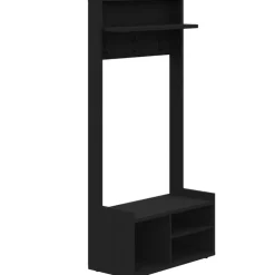 Nexera Entryway Hall Tree Black karisma Discount