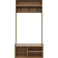 Nexera Entryway Hall Tree Fashionista Outlet