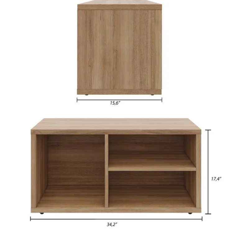 Nexera Entryway Shoe Storage Bench - Fashionista Best