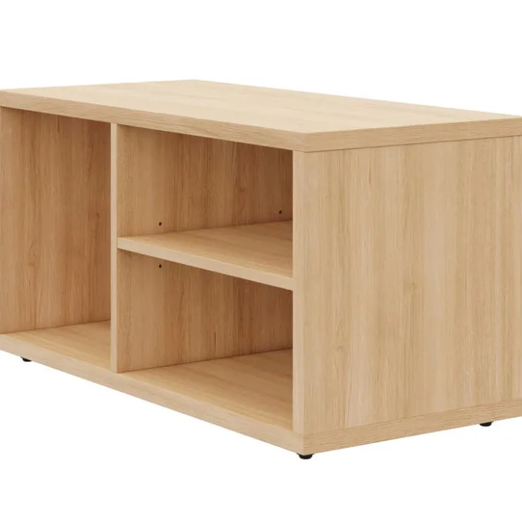Nexera Entryway Shoe Storage Bench - Golden maple Outlet