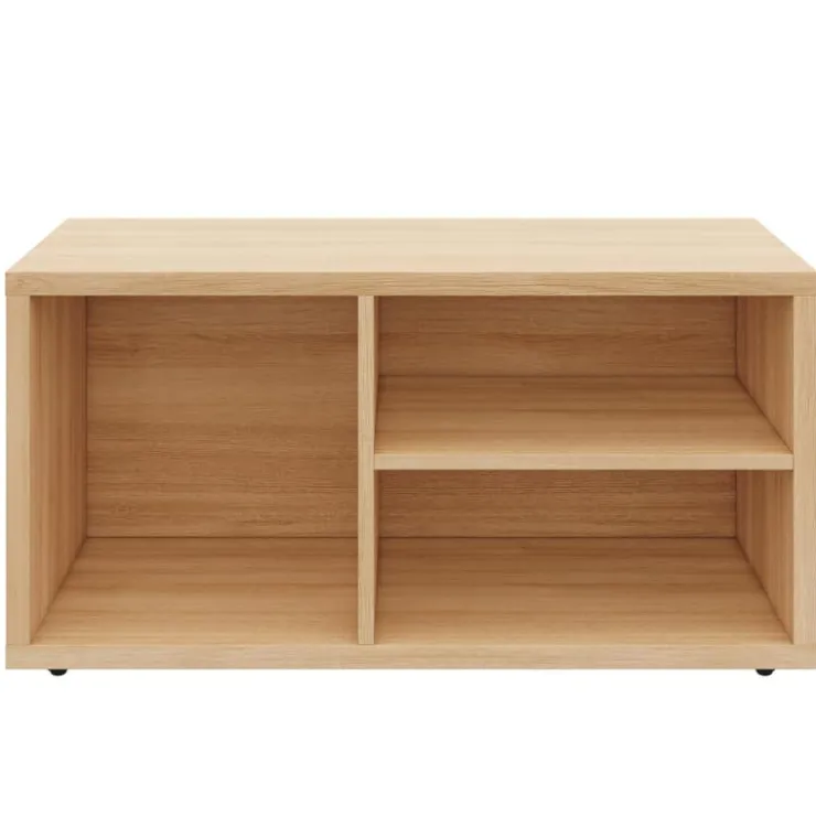 Nexera Entryway Shoe Storage Bench - Golden maple Outlet