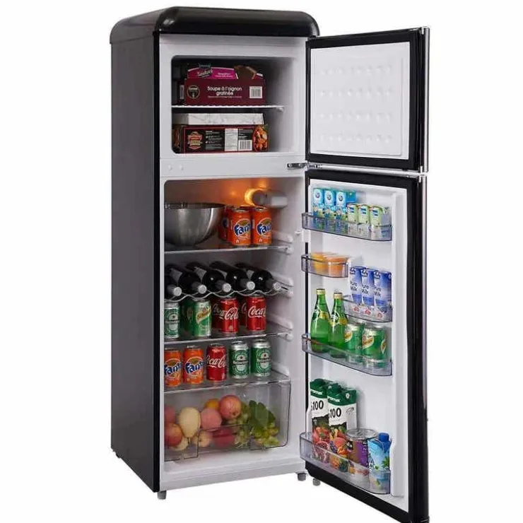 EPIC 21 In 7,5 Cu Ft Refrigerator Top Freezer - ERR82BL-1 Black