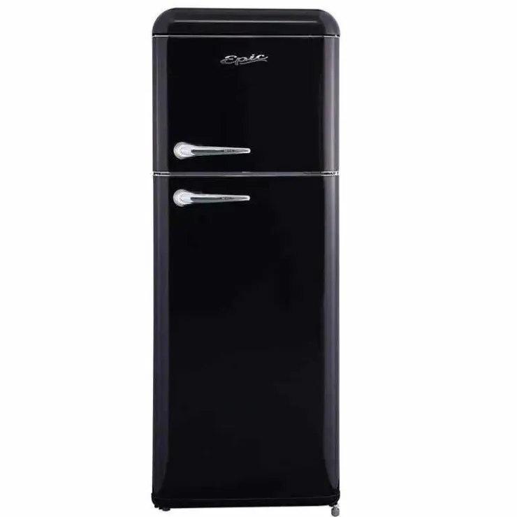 EPIC 21 In 7,5 Cu Ft Refrigerator Top Freezer - ERR82BL-1 Black