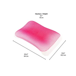 LOOP Ergonomic Memory Foam Pillow Pink Online