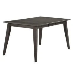 Arboit Poitras Extendable Rectangular Dining Table (48" to 60") with 6 Chairs - Slate Clearance