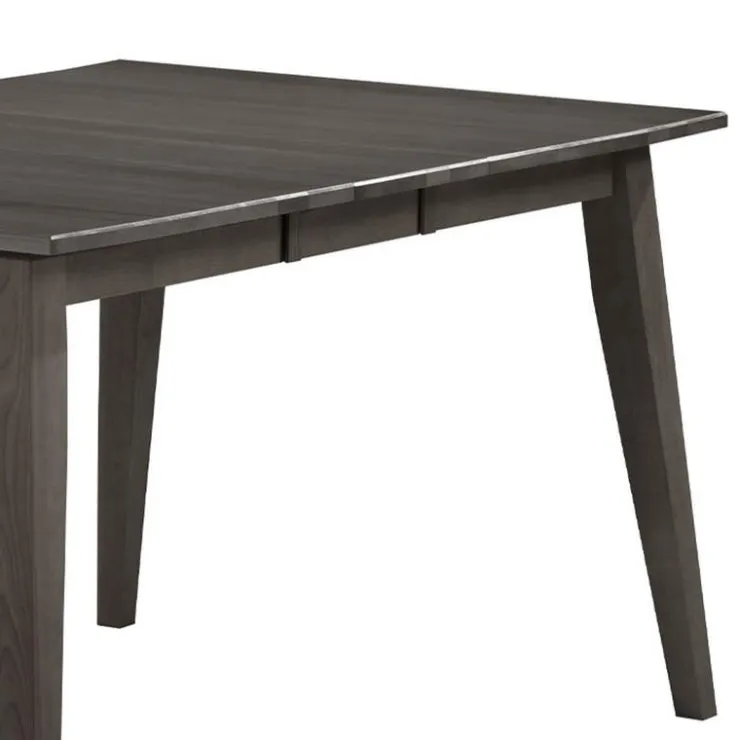 Arboit Poitras Extendable Rectangular Dining Table (48" to 60") with 4 Chairs - Slate