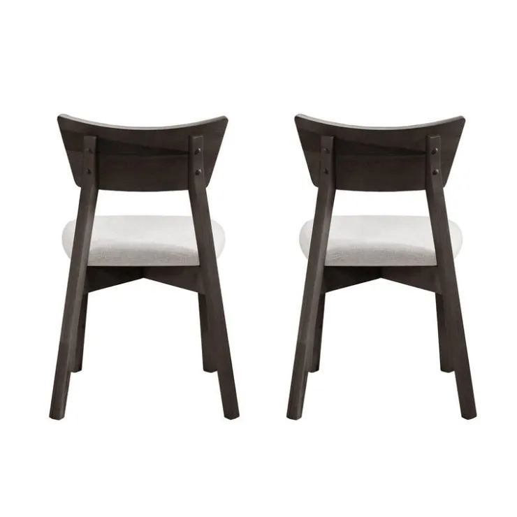 Arboit Poitras Extendable Rectangular Dining Table (48" to 60") with 4 Chairs and Bench - Slate