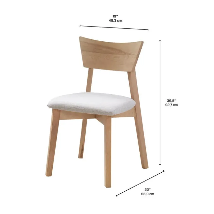 Arboit Poitras Extendable Round Dining Table (48" to 66") with 4 Chairs - Greige Best