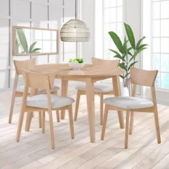 Arboit Poitras Extendable Round Dining Table (48