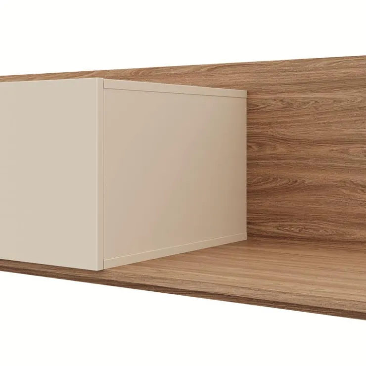 Nexera Extendable TV Console - Kiss curl & morning dew Discount