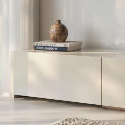 Nexera Extendable TV Console - Kiss curl & morning dew Discount