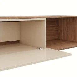 Nexera Extendable TV Console - Kiss curl & morning dew Clearance