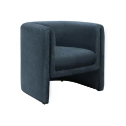 Monarch Fabric Accent Chair - BLUE Hot