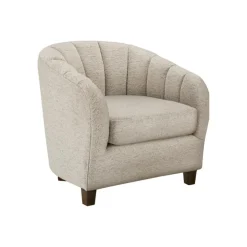 Monarch Fabric Accent Chair - CREAM Sale