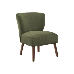 Monarch Fabric Accent Chair - Green GREY Online