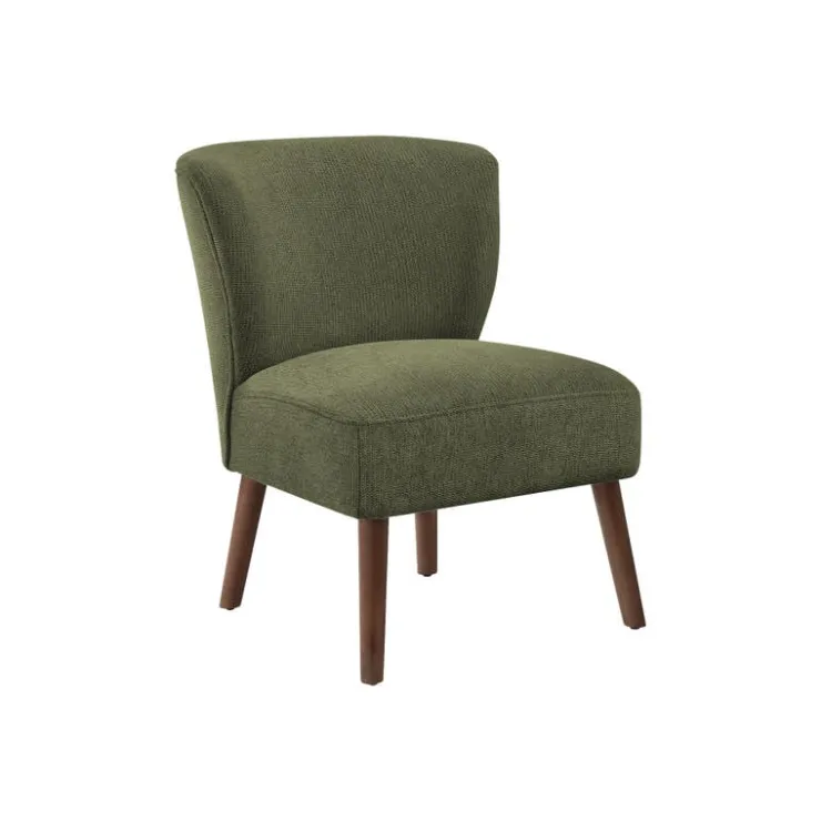 Monarch Fabric Accent Chair - Green GREY Online