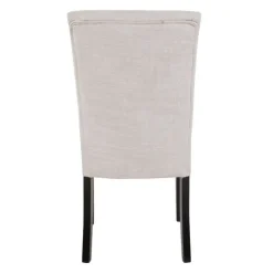 Fabric Chairs (Set of 2) - White Linen Sale