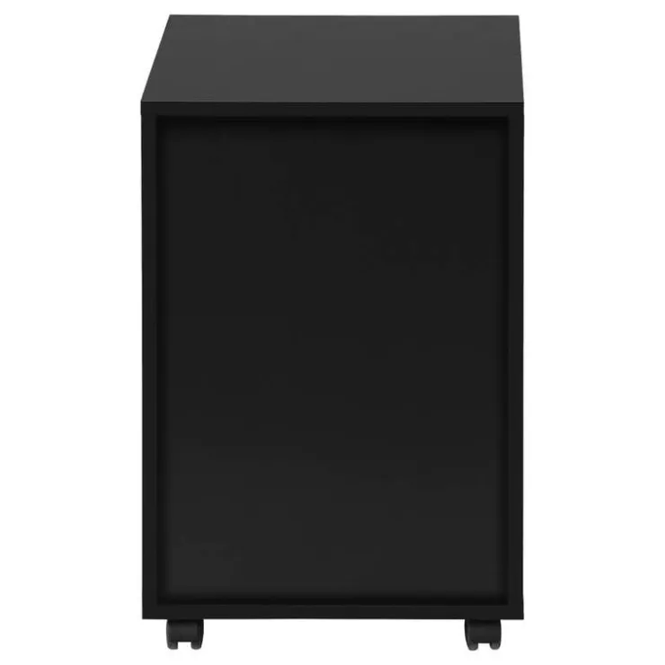 Monarch Filing cabinet - 3 drawer / on castors - Black Sale