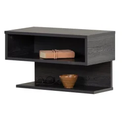 Meubles South Shore Floating Nightstand - South Shore GRAY OAK Online