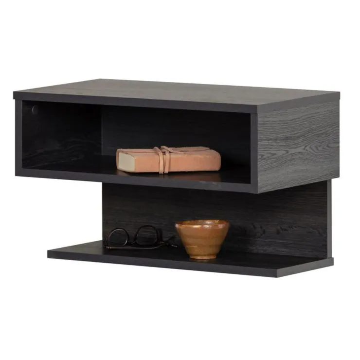 Meubles South Shore Floating Nightstand - South Shore GRAY OAK Online