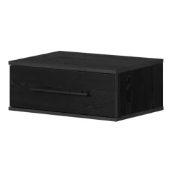 Meubles South Shore Floating Side Table - South Shore Black Oak Discount