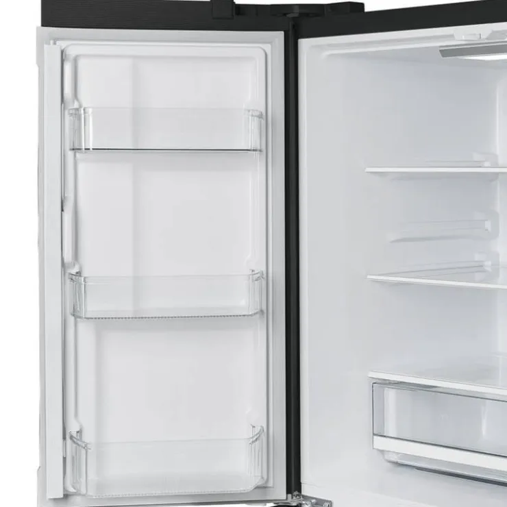 FORNO 19,2 Cu Ft 36 In Refrigerator Bottom Freezer, French door - FFRBI1820-36 Black Hot