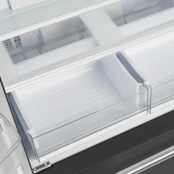 FORNO 19,2 Cu Ft 36 In Refrigerator Bottom Freezer, French door - FFRBI1820-36 Black Hot