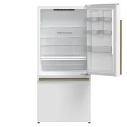 FORNO 17,5 Cu Ft 30 In Refrigerator Bottom Freezer - FFFFD1785-31 White Outlet
