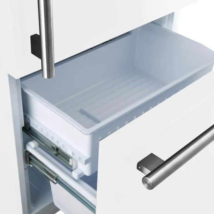 FORNO 17,5 Cu Ft 30 In Refrigerator Bottom Freezer - FFFFD1785-31 White Outlet