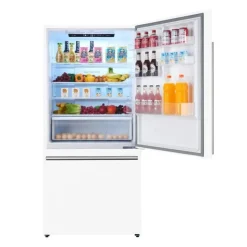 FORNO 17,5 Cu Ft 30 In Refrigerator Bottom Freezer - FFFFD1785-31 White Outlet