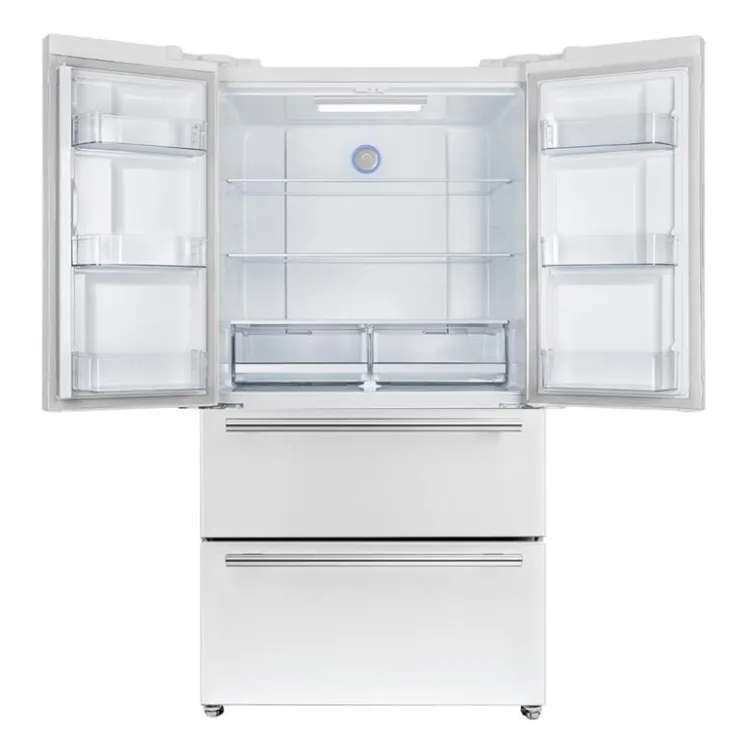 FORNO 19,2 Cu Ft 36 In Refrigerator Bottom Freezer, French door - FFRBI1820-36 White Sale