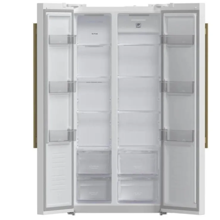FORNO 15,6 Cu Ft 33 In Refrigerator Side by side - FFRBI1805-33 White Online