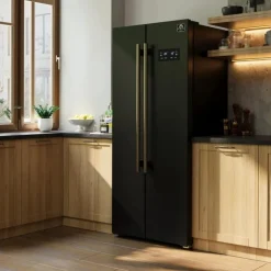FORNO 15,6 Cu Ft 33 In Refrigerator Side by side - FFRBI1805-33 Black Outlet