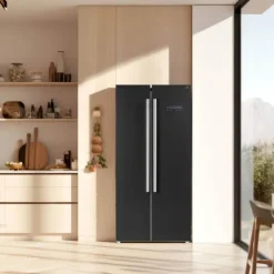 FORNO 15,6 Cu Ft 33 In Refrigerator Side by side - FFRBI1805-33 Black Outlet