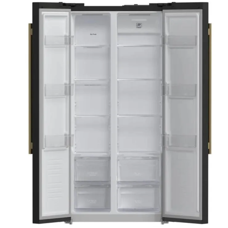 FORNO 15,6 Cu Ft 33 In Refrigerator Side by side - FFRBI1805-33 Black Outlet