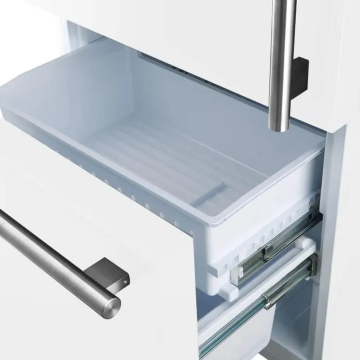 FORNO 17,2 Cu Ft 31 In Refrigerator Bottom Freezer - FFFFD1786-31 White Sale