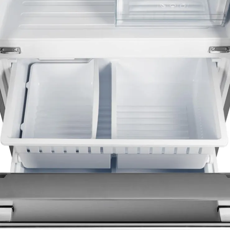 FORNO 17,5 Cu Ft 30 In Refrigerator Bottom Freezer, French door - FFFFD1974-31 Stainless Online