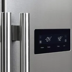 FORNO 15,6 Cu Ft 33 In Refrigerator Side by side - FFRBI1805-33 Stainless Online