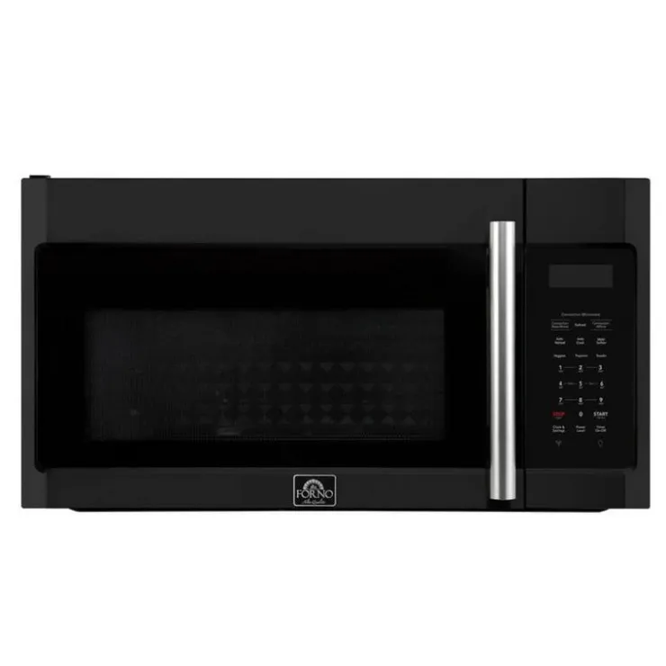 FORNO 1,5 Cu Ft Microwave/Hood, , 1500 W, 300 - FOTR3038-30B Black New