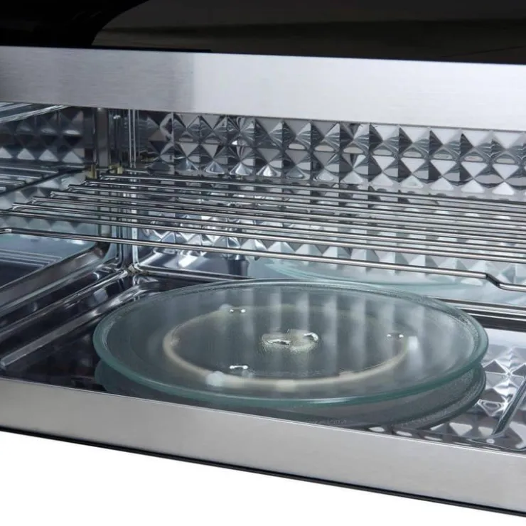 FORNO 1,5 Cu Ft Microwave/Hood, , 1500 W, 300 - FOTR3038-30B Black New