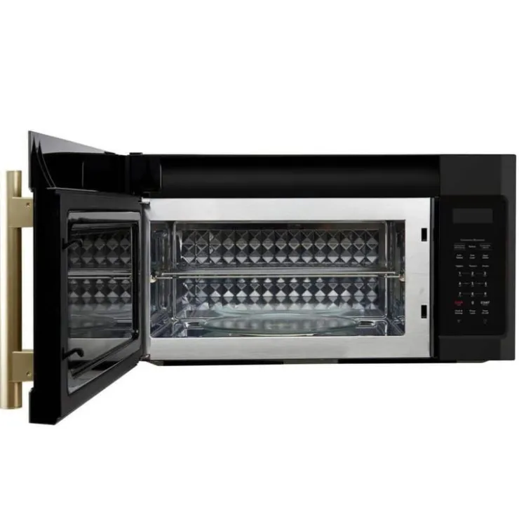 FORNO 1,5 Cu Ft Microwave/Hood, , 1500 W, 300 - FOTR3038-30B Black New