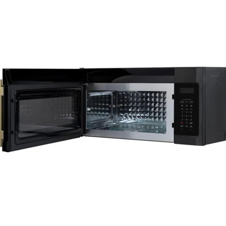 FORNO 1,5 Cu Ft Microwave/Hood, , 1500 W, 300 - FOTR3038-30B Black New