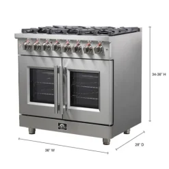 FORNO 36 In Gas Range 36