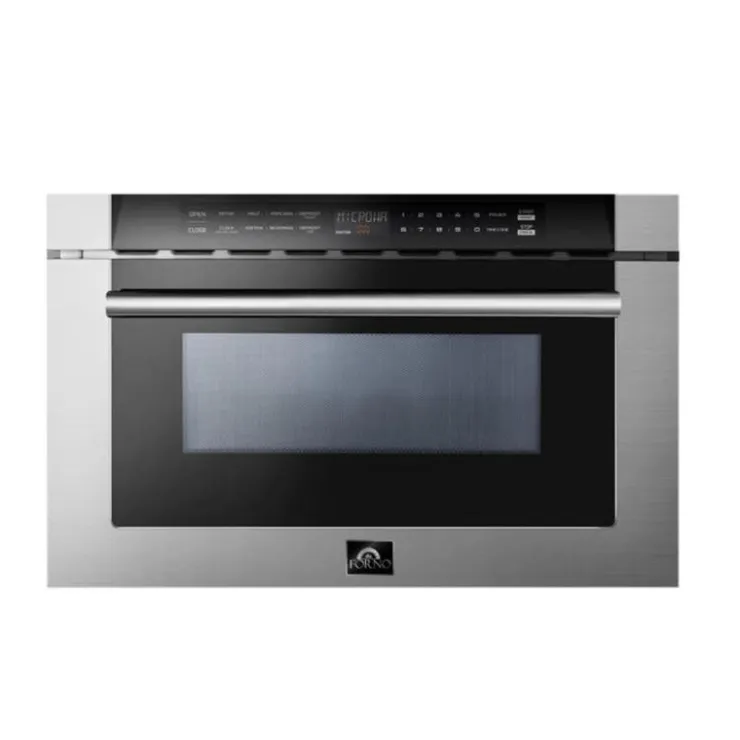 FORNO 24 In Microwave Drawer 1500 22.13" FMWDR3000-24 Stainless Sale