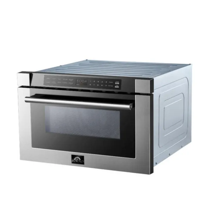 FORNO 24 In Microwave Drawer 1500 22.13" FMWDR3000-24 Stainless Sale